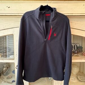 Excellent new without tags quarter zip fleece by Spyder Men’s M